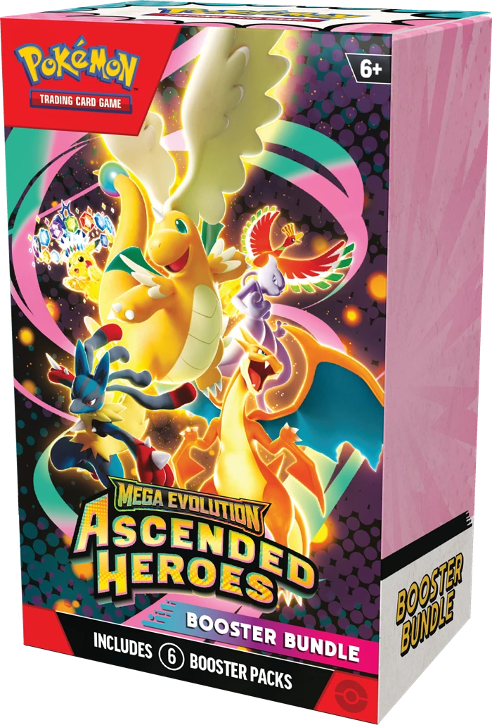 Pokémon - ME02.5 - Mega Evolution - Ascended Heroes - 6 Booster Bundle