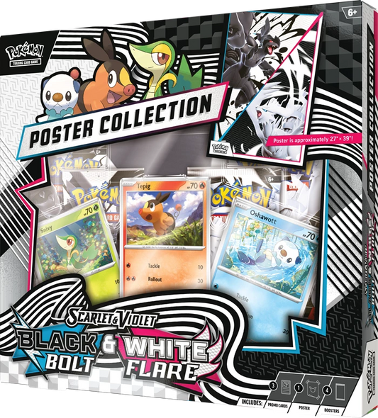 Pokémon - Black Bolt & White Flare - SV10.5 - Poster Collection