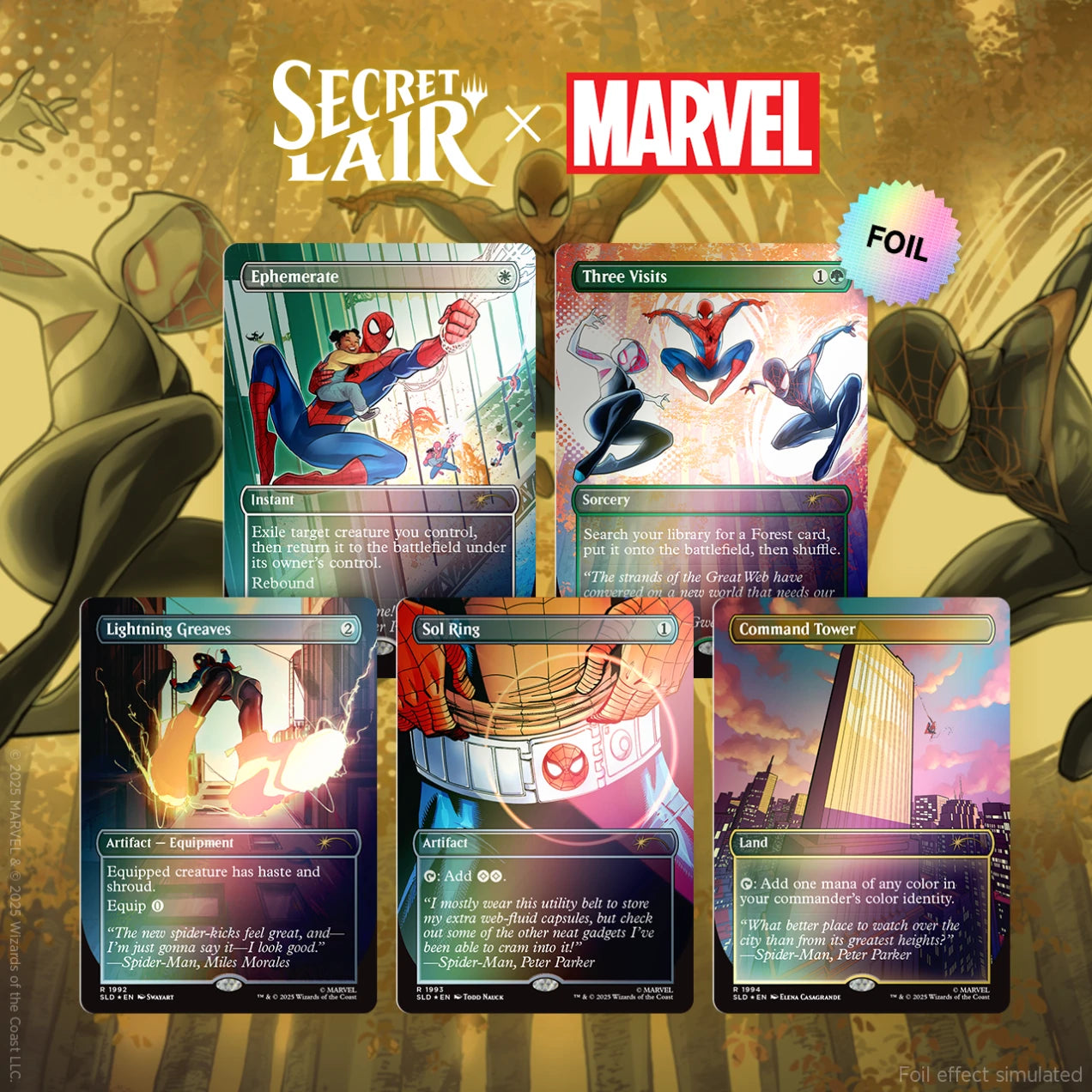 Secret Lair - Marvel's Spider-Man - Heroic Deeds
