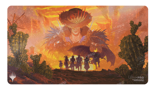 Ultra Pro - Holofoil Playmat - Outlaws of Thunder Junction - Gang Silhouette