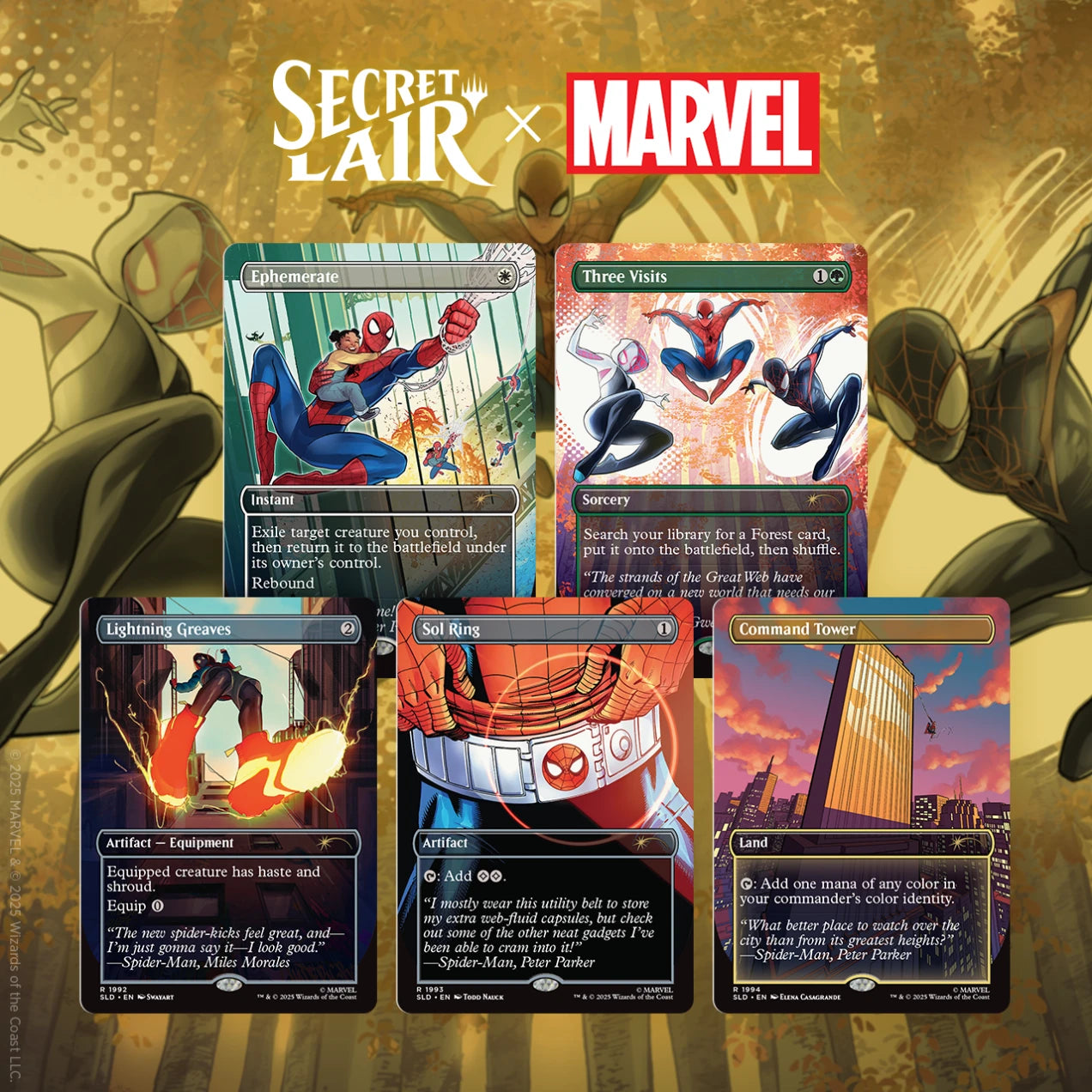 Secret Lair - Marvel's Spider-Man - Heroic Deeds