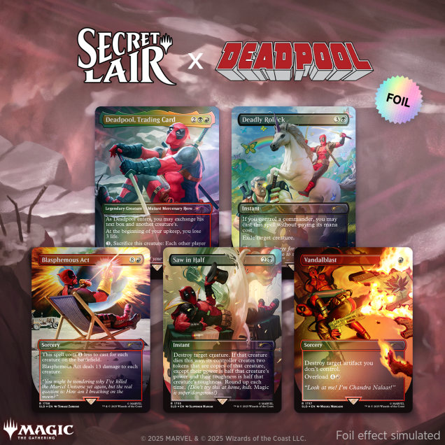 Secret Lair - Secret Lair x Marvel's Deadpool