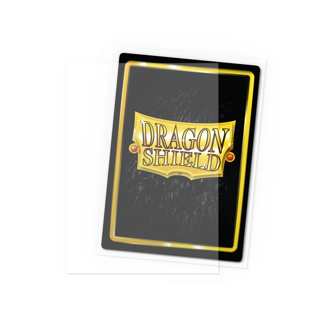 Dragon Shield Matte Non-Glare Sleeves - Clear - Standard Size (100)