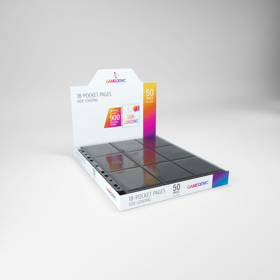 Gamegenic - 9-Pocket Binder Pages - Sideloading