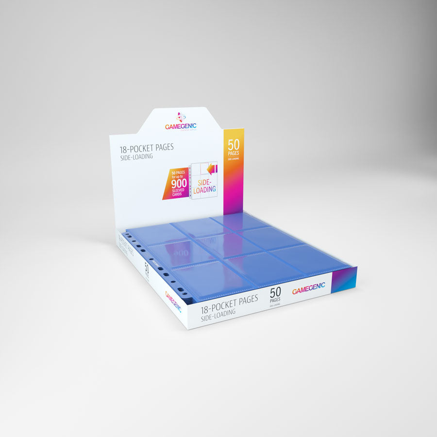 Gamegenic - 9-Pocket Binder Pages - Sideloading