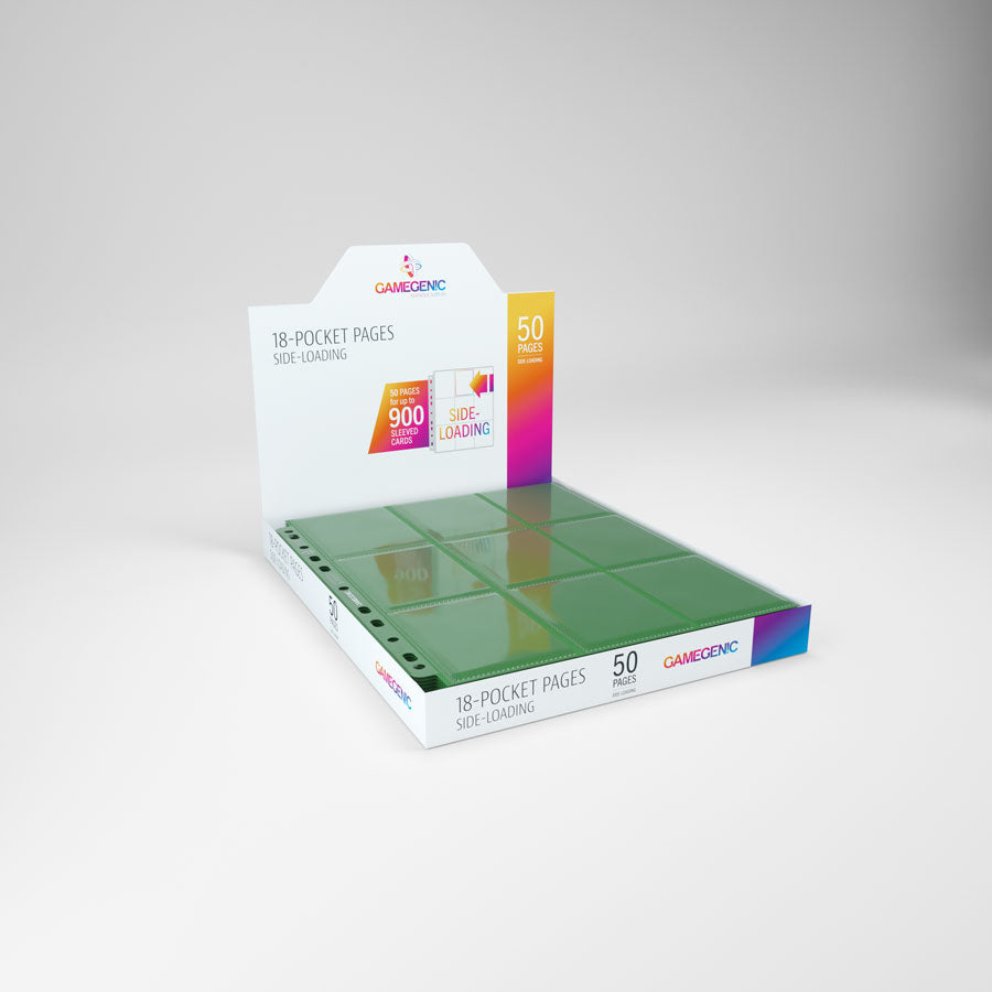 Gamegenic - 9-Pocket Binder Pages - Sideloading