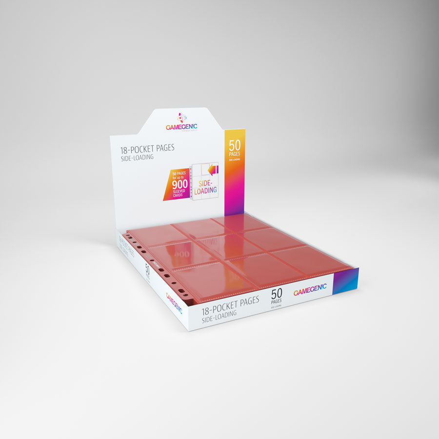 Gamegenic - 9-Pocket Binder Pages - Sideloading