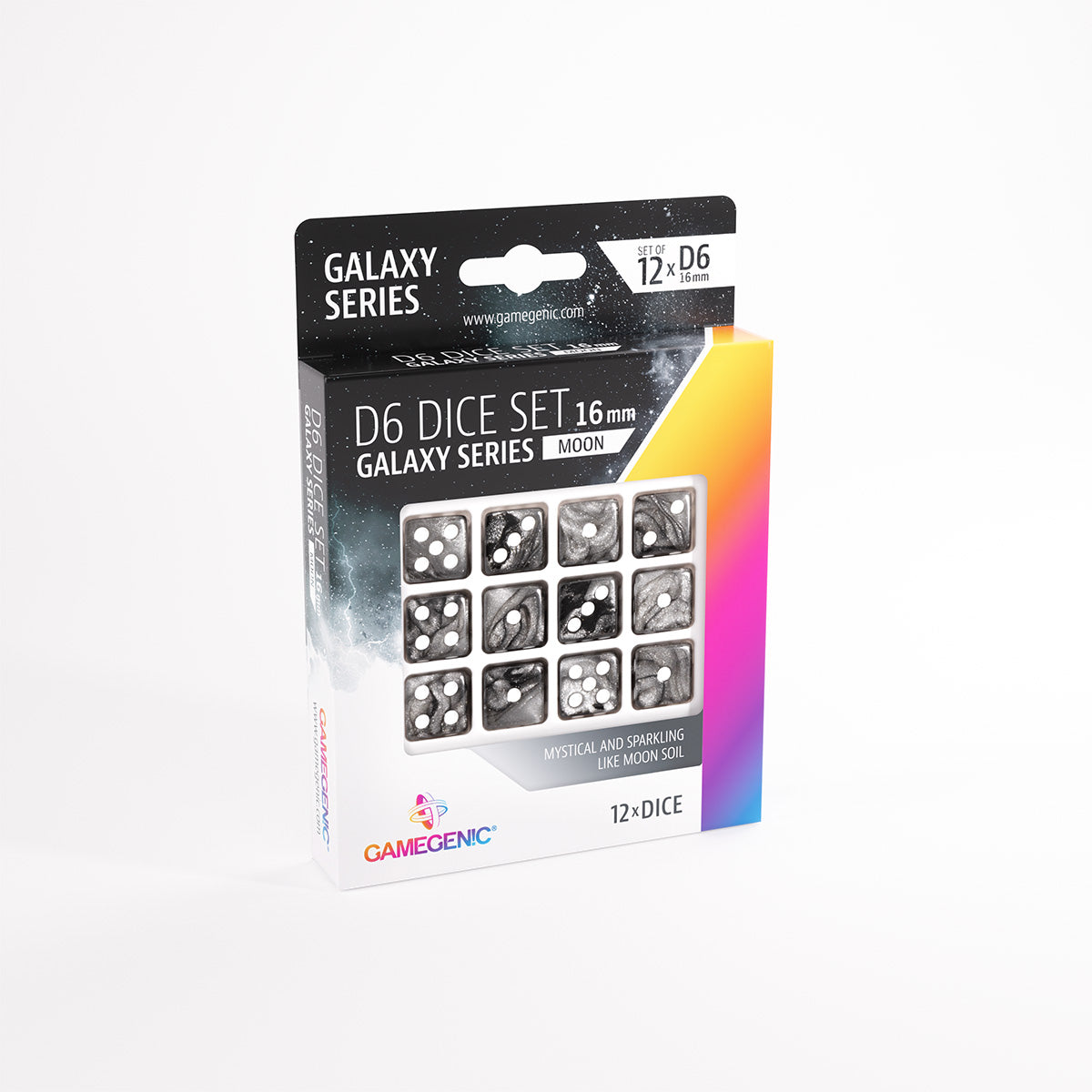 Gamegenic - D6 Dice Set - Galaxy Series (12pcs)