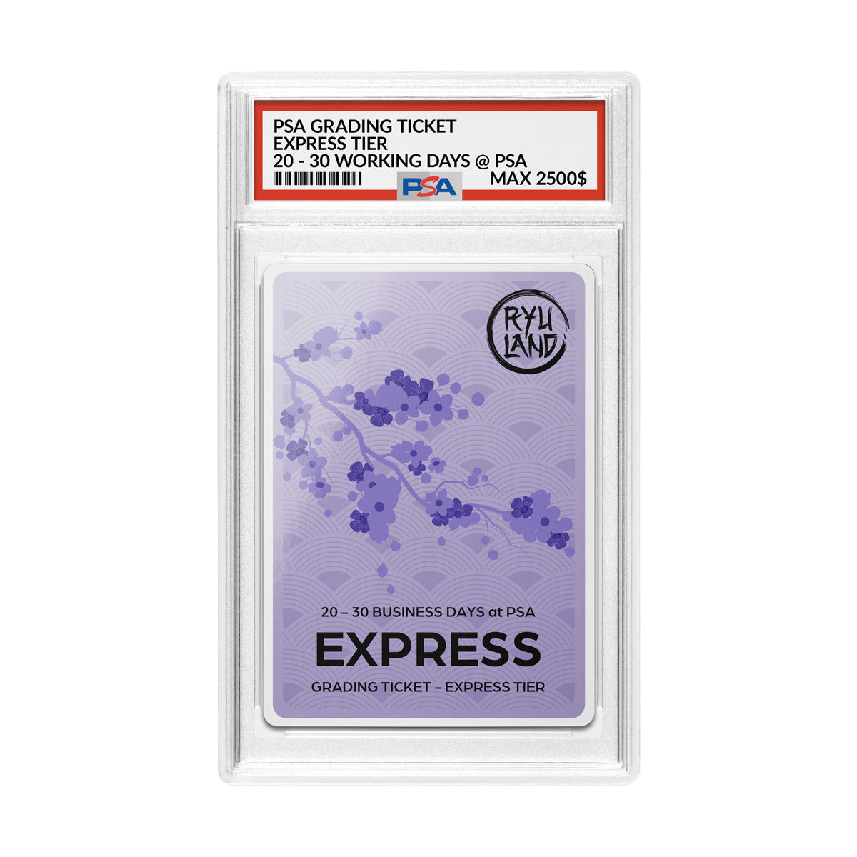 PSA Grading Ticket - Express