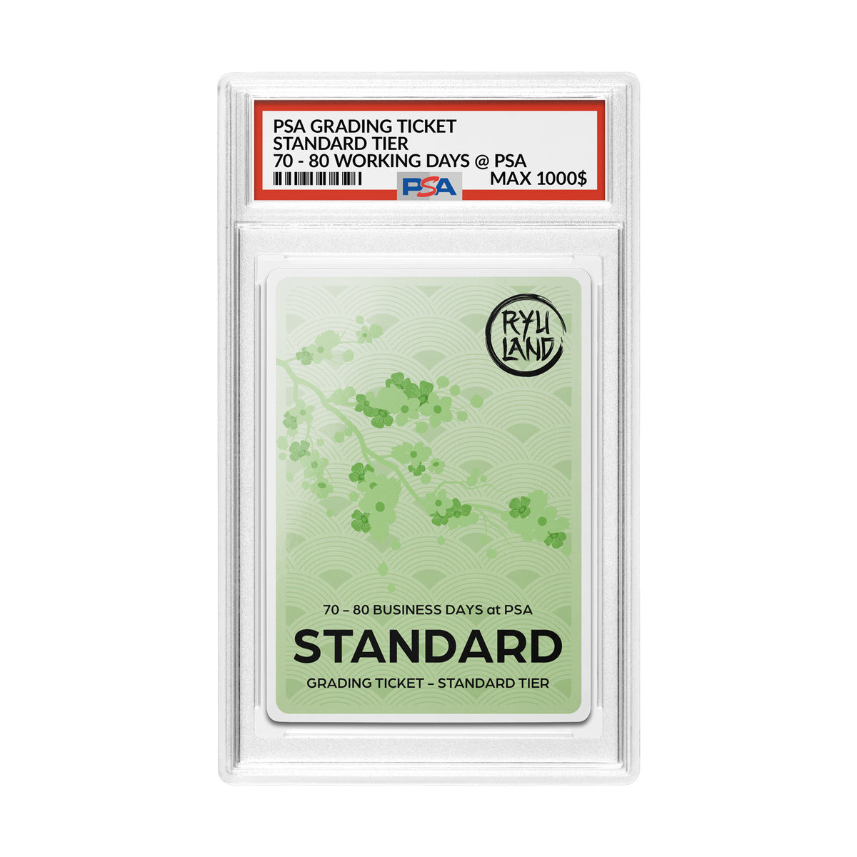PSA Grading Ticket - Standard