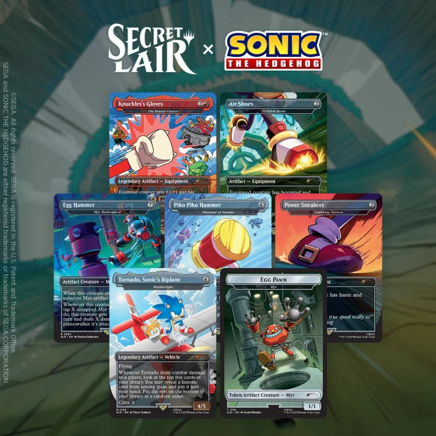 Secret Lair - The Sonic Superdrop - Secret Lair x Sonic: Turbo Gear