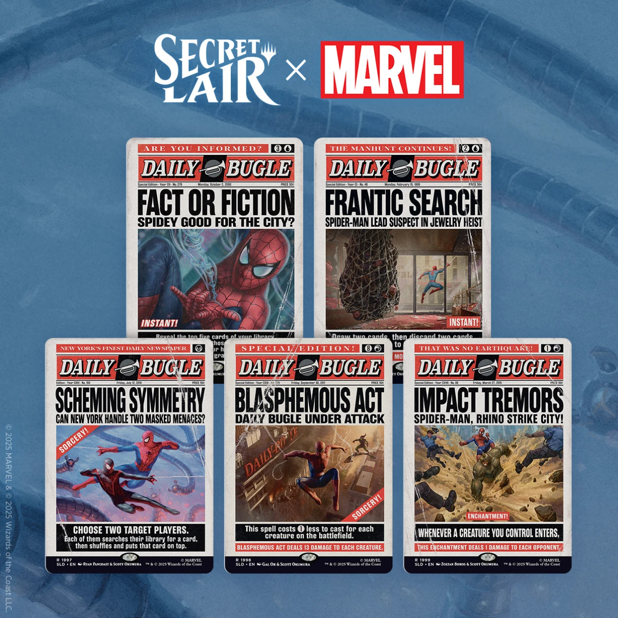 Secret Lair - Marvel's Spider-Man - Daily Bugle Breaking News