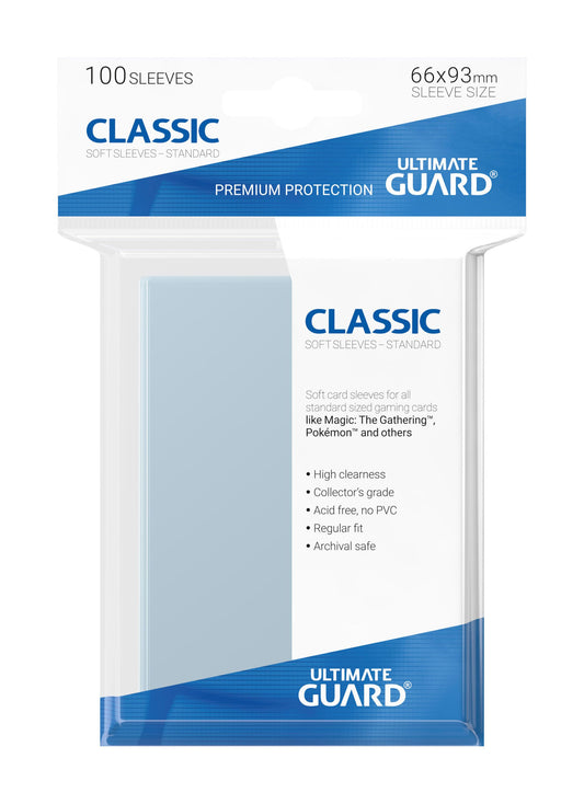 Ultimate Guard - Standard Size Sleeves - Classic (100)