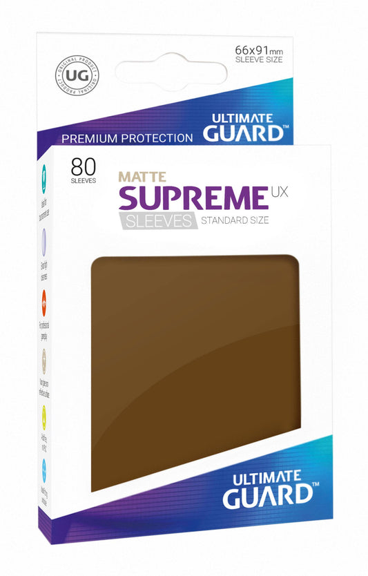 Ultimate Guard - Supreme UX Sleeves Matte - Standard Size (80)
