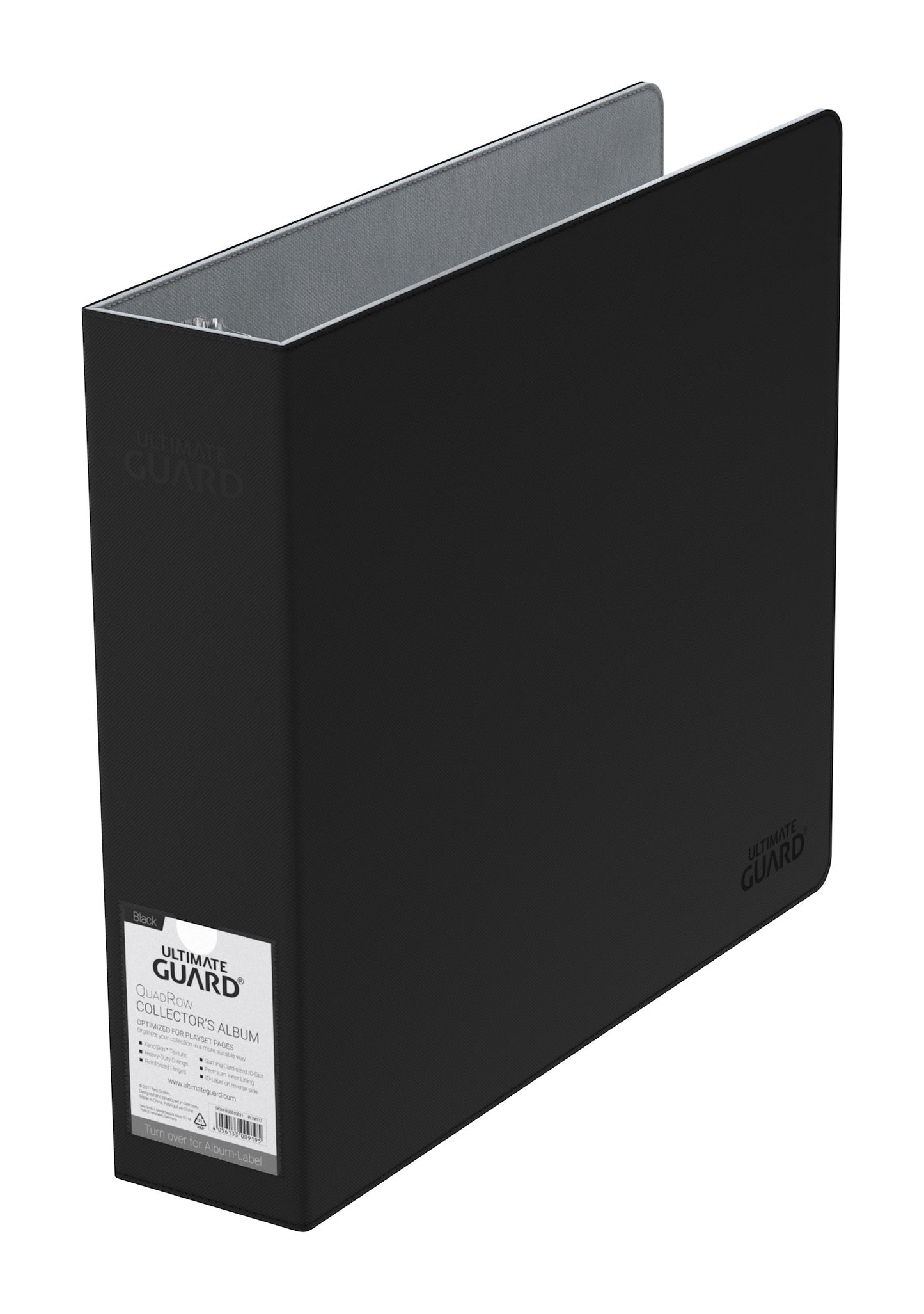 Ultimate Guard - Supreme Collector´s Album - QuadRow 3-Ring XenoSkin - Black