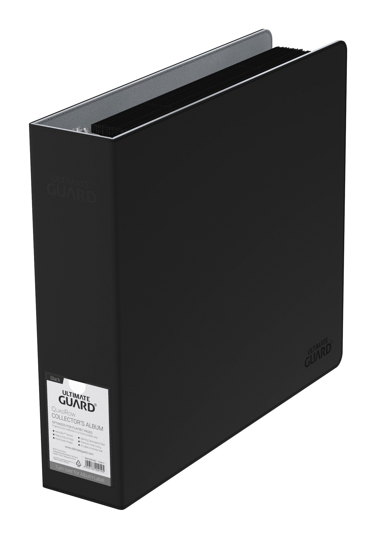 Ultimate Guard - Supreme Collector´s Album - QuadRow 3-Ring XenoSkin - Black