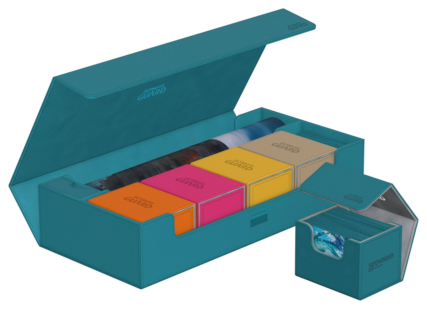 Ultimate Guard - Superhive 550+ XenoSkin Deck Box - Petrol