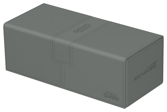 Ultimate Guard - Twin Flip`n`Tray 266+ XenoSkin Deck Box - Grey