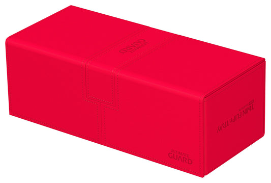 Ultimate Guard - Twin Flip`n`Tray 266+ XenoSkin Deck Box - Red