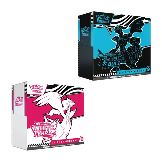 Pokémon - Black Bolt & Whit Flare - SV10.5 - Elite Trainer Box