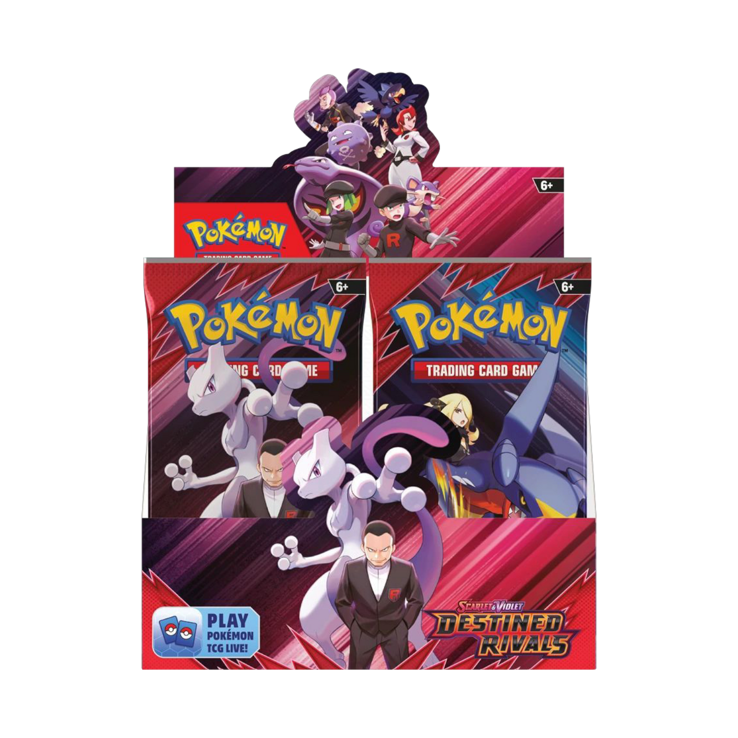 Pokémon - Destined Rivals - SV10 - Booster Display