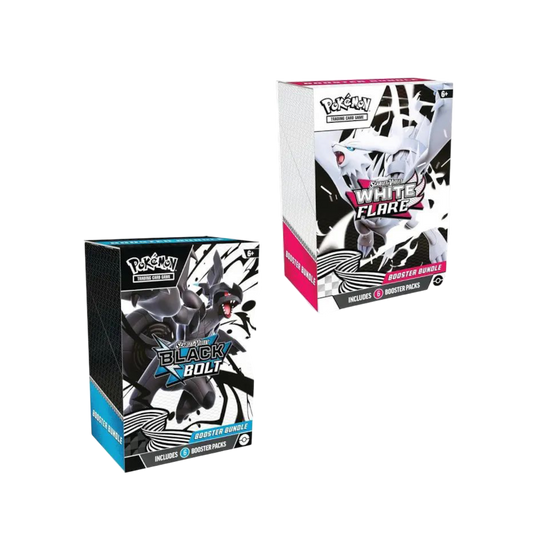 Pokémon - Black Bolt & White Flare - SV10.5 - 6 Booster Bundle