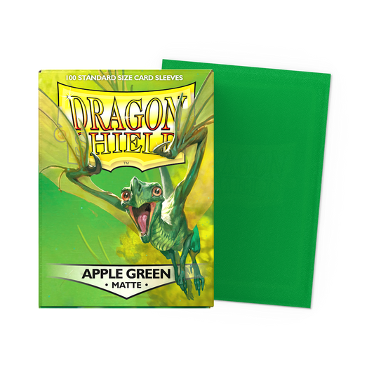 Dragon Shield Matte Sleeves - Apple Green - Standard Size (100)