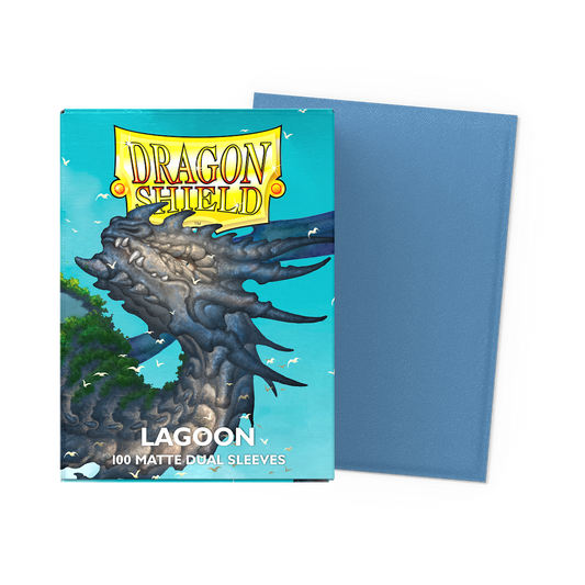 Dragon Shield Matte Dual Sleeves - Lagoon - Standard Size (100)