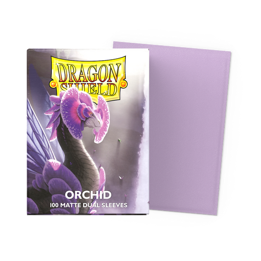 Dragon Shield Matte Dual Sleeves - Orchid - Standard Size (100)