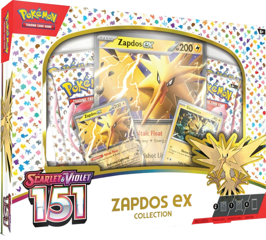 Pokémon 151 -  SV3.5 - Zapdos Ex Collection