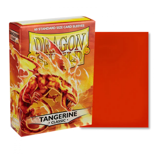 Dragon Shield Classic Sleeves - Tangerine - Standard Size (60)