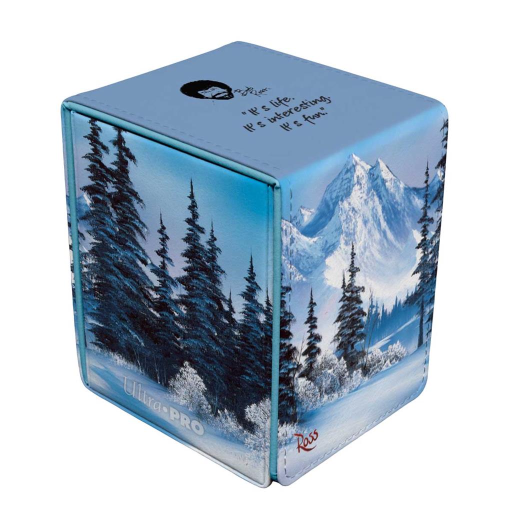 Ultra Pro - Bob Ross - Alcove Flip Deck Box - Winter Paradise