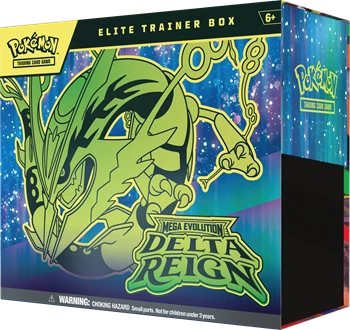 Pokémon - ME06 - Mega Evolution - Delta Reign - Elite Trainer Box