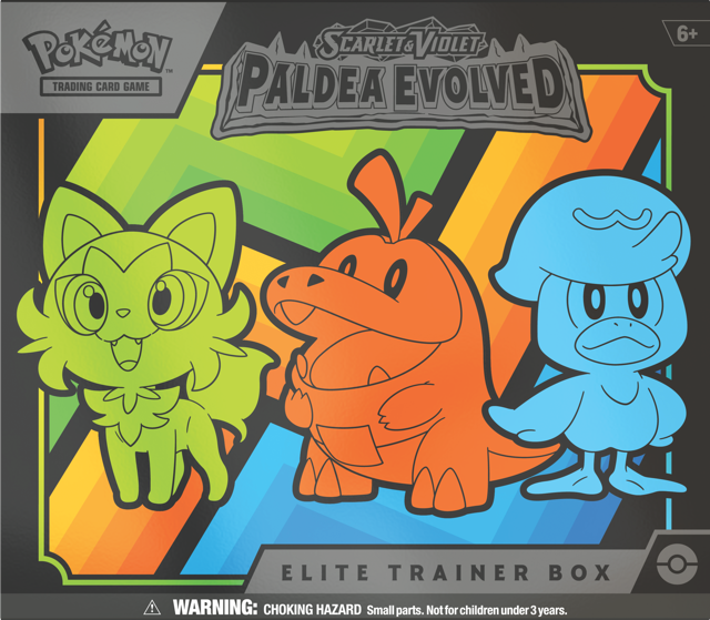 Pokémon - SV02 - Scarlet & Violet - Paldea Evolved - Elite Trainer Box