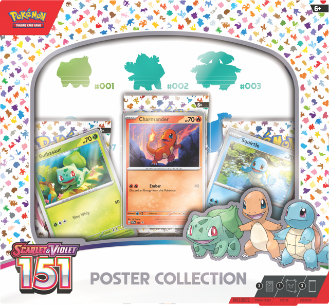Pokémon - SV03.5 - Scarlet & Violet - 151 - Poster Collection