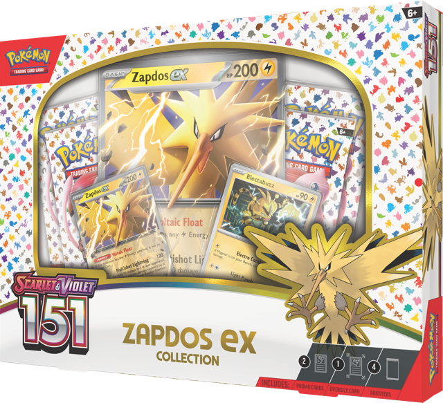 Pokémon - SV03.5 - Scarlet & Violet - 151 - Zapdos ex Collection