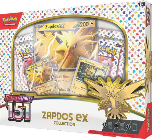 Pokémon - SV03.5 - Scarlet & Violet - 151 - Zapdos ex Collection