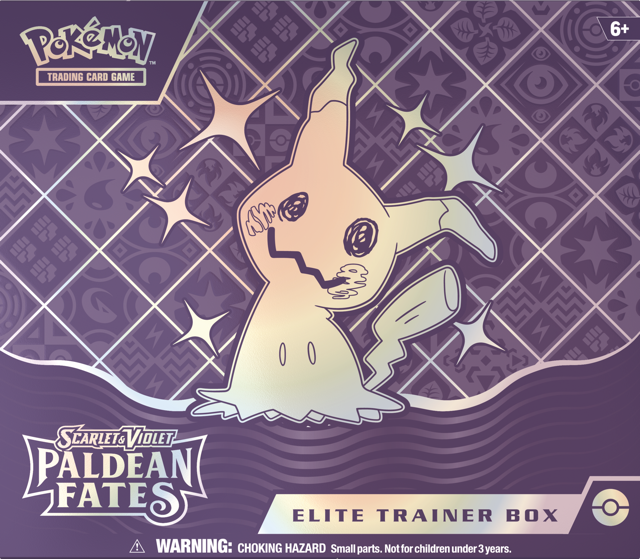 Pokémon - SV04.5 - Scarlet & Violet - Paldean Fates - Elite Trainer Box
