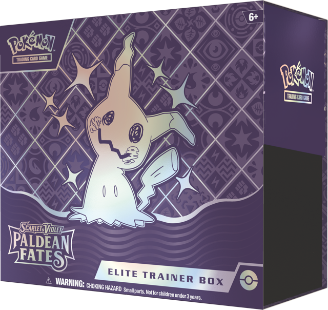 Pokémon - SV04.5 - Scarlet & Violet - Paldean Fates - Elite Trainer Box