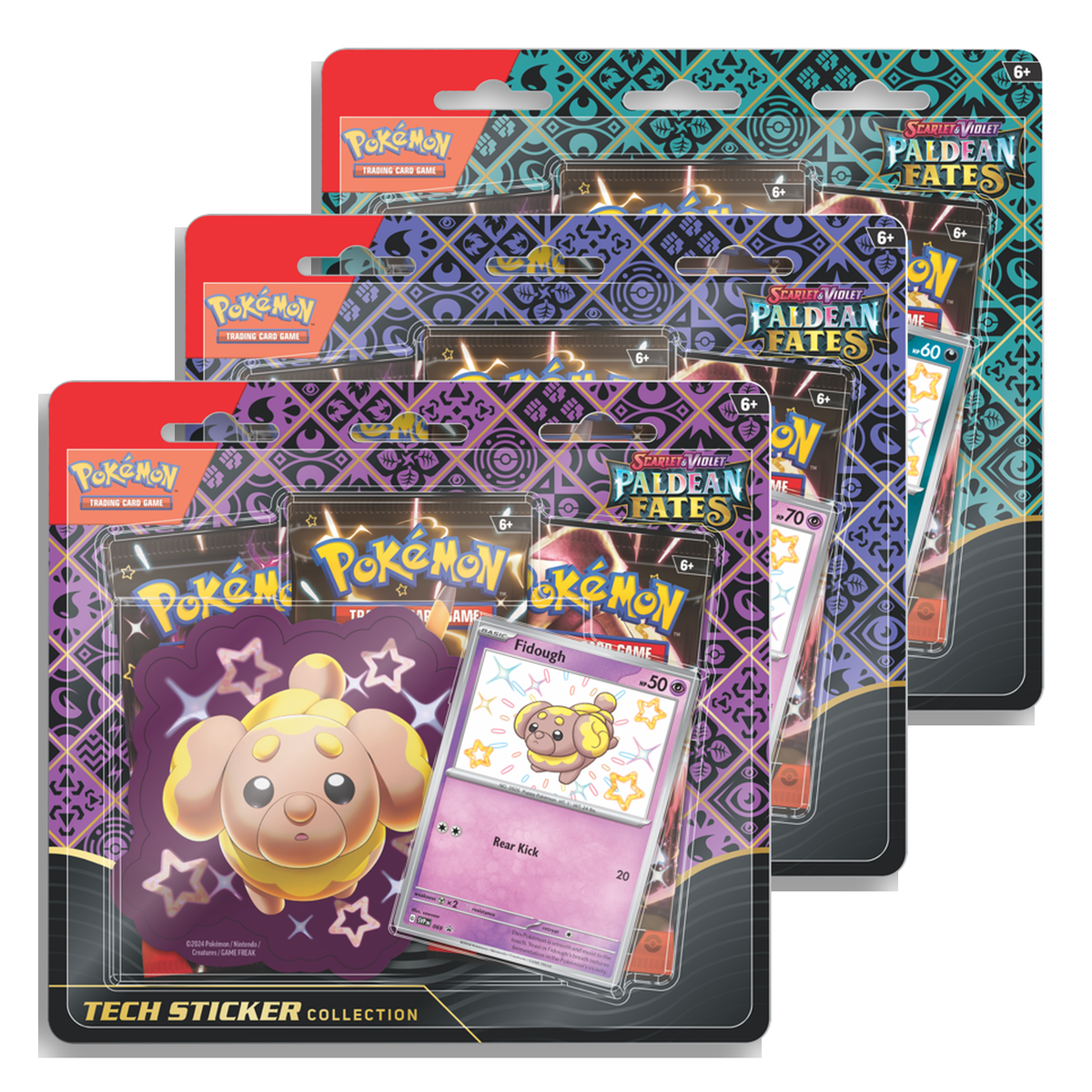 Pokémon - SV04.5 - Scarlet & Violet - Paldean Fates - Tech Sticker Collection