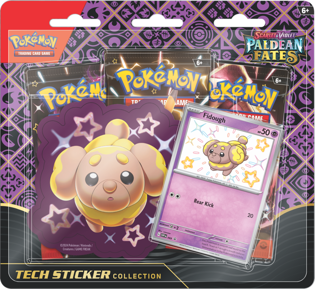 Pokémon - SV04.5 - Scarlet & Violet - Paldean Fates - Tech Sticker Collection