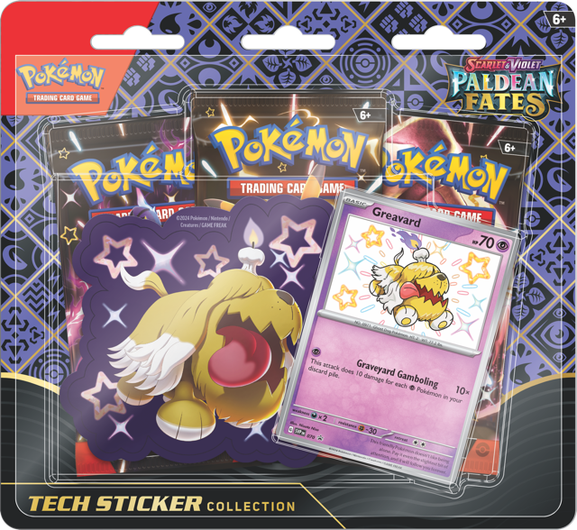 Pokémon - SV04.5 - Scarlet & Violet - Paldean Fates - Tech Sticker Collection