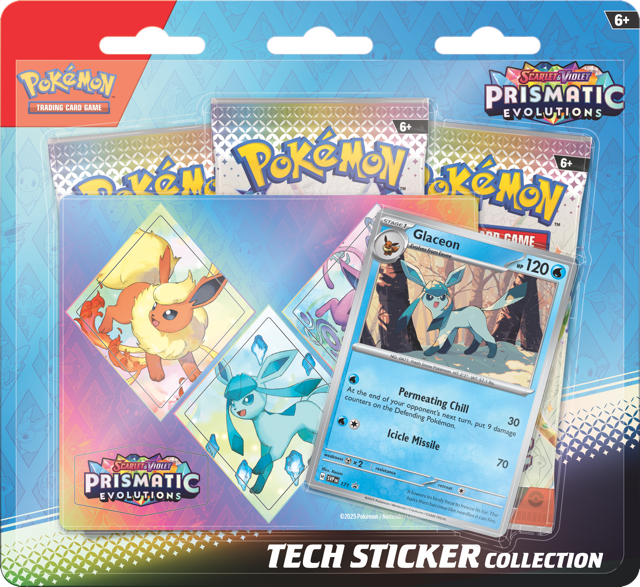 Pokémon - SV08.5 - Scarlet & Violet - Prismatic Evolutions - Tech Sticker Collection