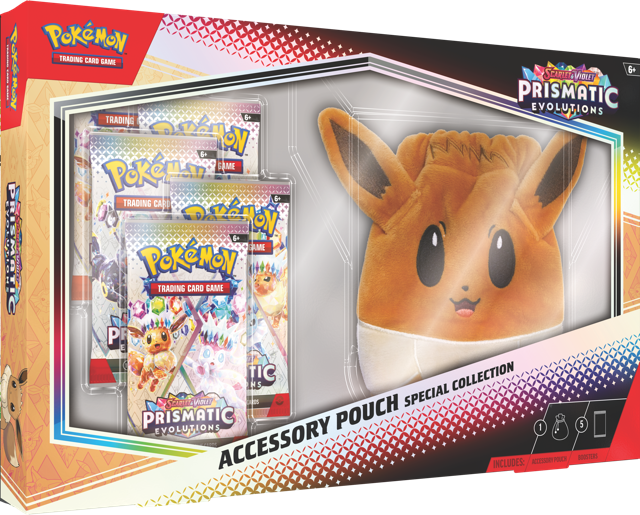 Pokémon - SV08.5 - Scarlet & Violet - Prismatic Evolutions - Accessory Pouch Special Collection