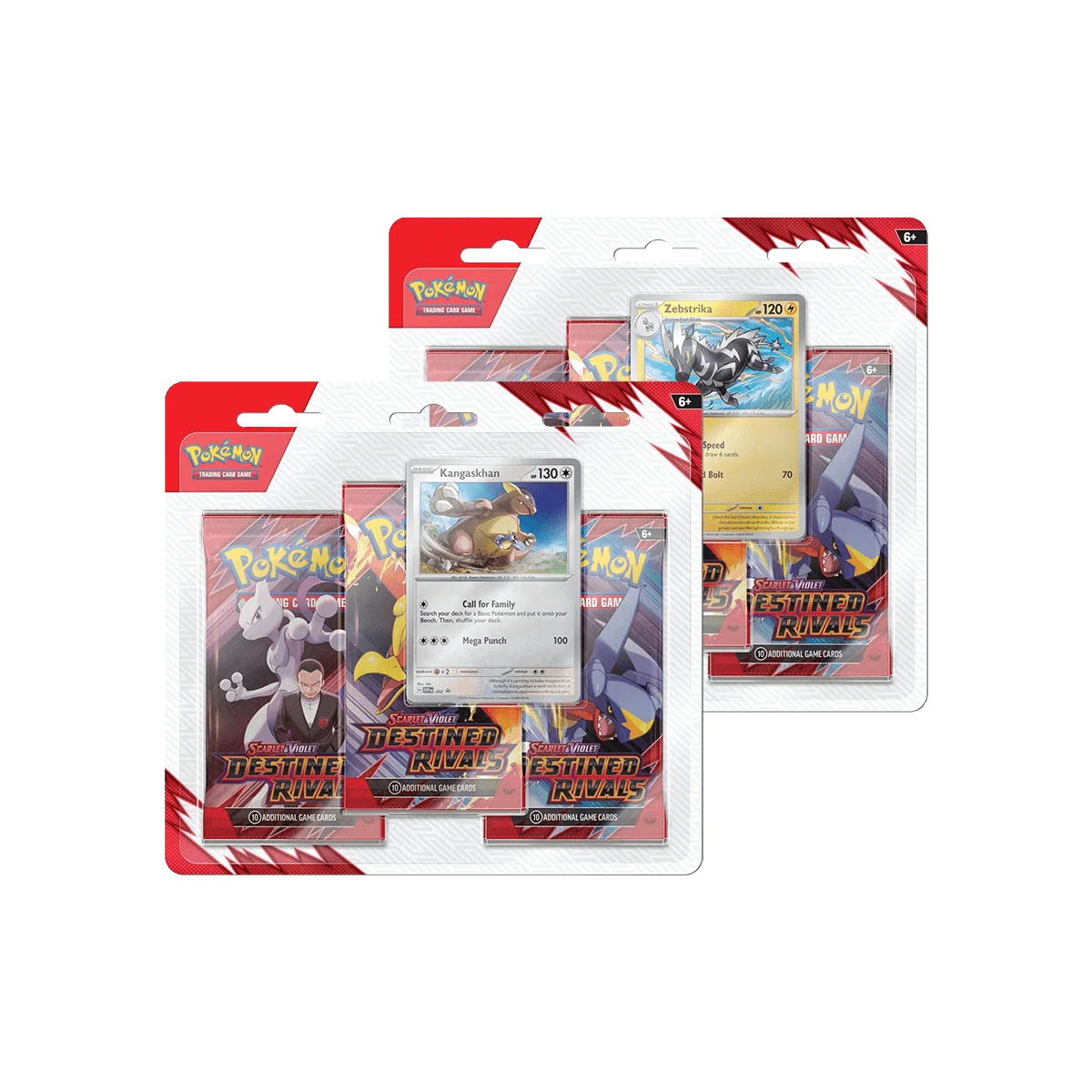 Pokémon - SV10 - Scarlet & Violet - Destined Rival - 3-Pack Blister