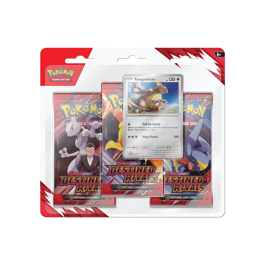 Pokémon - SV10 - Scarlet & Violet - Destined Rival - 3-Pack Blister
