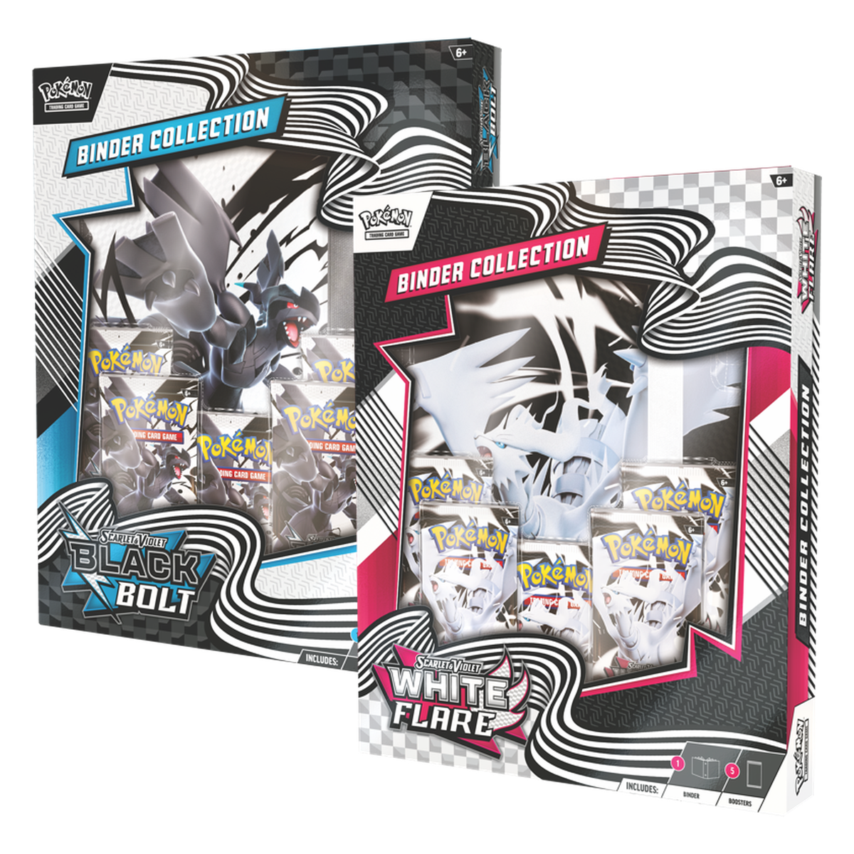 Pokémon - SV10.5 - Scarlet & Violet - Black Bolt & White Flare - Binder Collection