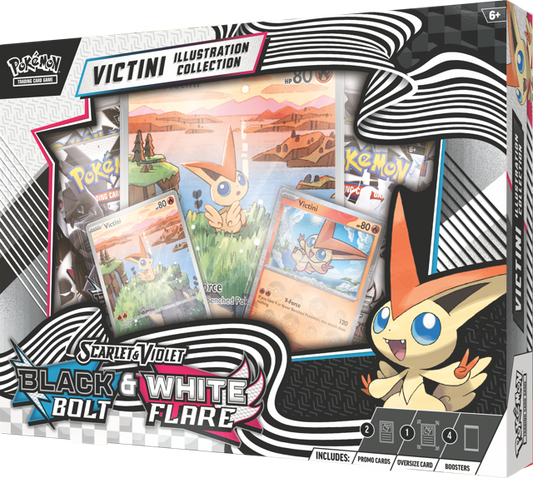 Pokémon - SV10.5 - Scarlet & Violet - Black Bolt & White Flare - Unova Victini Illustration Collection
