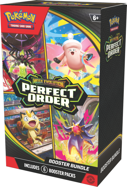 Pokémon - ME03 - Mega Evolution - Perfect Order - Booster Bundle