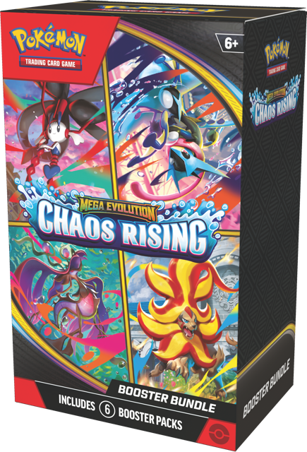 Pokémon - ME04 - Mega Evolution - Chaos Rising - Booster Bundle